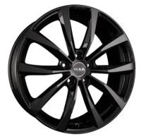 Литые колесные диски MAK WOLF Gloss Black 7.5x18 5x114.3 ET38 D76 Чёрный глянцевый (F7580WFGB38F2)