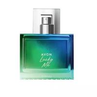 AVON Туалетная вода для мужчин "Luck Me Intense", 75 мл / Эйвон мужские духи/ древесный фужерный аромат