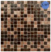 Мозаика (стекло) NS mosaic MIX19 32,7x32,7 см 5 шт (0,535 м²)