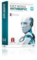 Антивирус ESET NOD32 + Bonus(3ПК/1г) NOD32-ENA-1220(BOX)-1-1