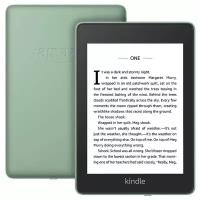 КОМПЛЕКТ: AMAZON KINDLE PAPERWHITE 2018 8GB SO (ЗЕЛЕНАЯ) + ЧЕРНАЯ ОБЛОЖКА + ЗАЩИТНАЯ ПЛЕНКА