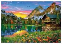 Пазл Step puzzle 1500 деталей: Озеро в Альпах