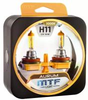 Галогеновые лампы MTF light Aurum 3000K H11