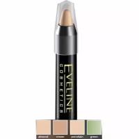 Корректирующий карандаш, Eveline Cosmetics, 4-green, art. professional make-up