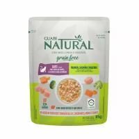 Guabi Natural Пауч для кошек Cat Grain Free Курица, лосось и овощи, 85 г