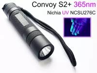 Ультрафиолетовые фонарики 365nm Convoy S2+ Nichia