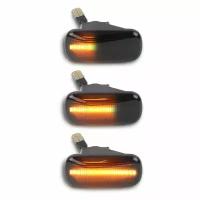 Повторители поворота LED для Honda Accord Civic Jazz динамические тонированные 2шт OR-71112D-1