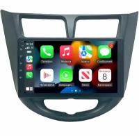 Магнитола CRS-300 Хендай Солярис 1 Hyundai Solaris 2011-2016 - Android 13 - CarPlay - IPS - DSP 36 полос - Кулер