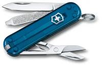 Нож-брелок Victorinox Classic SD Colors, 58 мм, 7 функций, "Sky High"