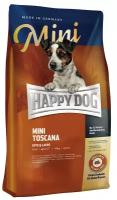 Сухой корм для стерилизованных собак Happy Dog Mini Toscana, при чувствительном пищеварении (для мелких и карликовых пород)