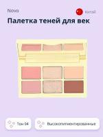 Палетка теней для век NOVO CHOCOLATE PALETTE тон 04