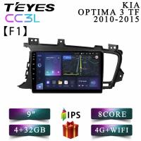 Штатная автомагнитола Teyes CC3L/ 4+32GB/ 4G/ Kia Optima 3 F1/ Киа Оптима 3/ головное устройство/ мультимедиа/ автомагнитола/ 2din/ магнитола android