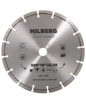 Диск алмазный по армированному бетону 230*22,23 Hilberg Hard Materials Лазер HM106