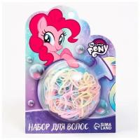 Hasbro Набор для волос "Пинки Пай", My Little Pony, розовый, 85 шт