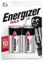 Батарейки ENERGIZER MAX LR14 E93 C BL2 2 штуки в блистере