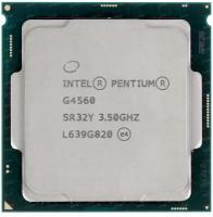 Процессор Intel Pentium G4560 Kaby Lake 3.5ГГц, 3МБ, Socket1151, OEM CM8067702867064