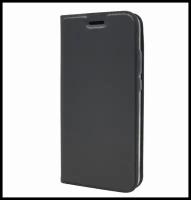 Чехол-книжка MyPads для Sony Xperia 10 II (XQ-AU52) водоотталкивающий с мульти-подставкой на жесткой металлической основе черный