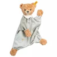 Мягкая игрушка Steiff Sleep Well Bear Comforter grey (Штайф Мишка Крепкий сон комфортер серый 30 см)