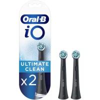 Насадки для зубной щетки Oral-B iO Ultimate Clean, черный, 2 шт 4210201301837