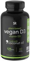 Витамин Д3 Vegan D3 5000 МЕ (125 мкг) Sports Research, 60 веган капсул