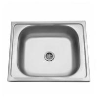 Мойка кухонная накладная SINKLIGHT N 5040 0.4/160 1E нержавеющая сталь, матовая