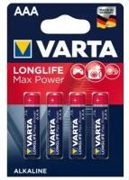 Элемент питания Varta Max Power LR03 AAA бл 4