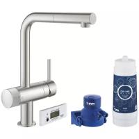 Смеситель для кухни (мойки) Grohe Blue Pure Minta 30382000, рычажный