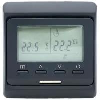 Терморегулятор MENRED E51.716 черный термопласт/стекло