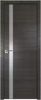 Дверь Грей Кроскут 6Z ст. серебро матлак 2000*700 (190) кромка 4 стор. Black Edition Eclipse