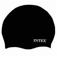 Резиновая шапочка для плавания Intex черная