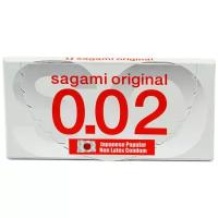 Презервативы Sagami Original 0.02, 2 шт