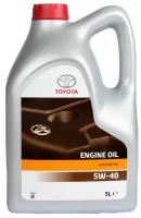 Синтетическое моторное масло TOYOTA SAE 5W-40, 5 л, 1 шт