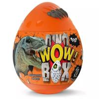Набор для креативного творчества яйцо сюрприз с игрушкой Dino WOW Box динозавр в яйце