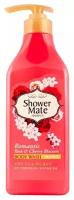 Гель для душа Корея Увлажняющий Роза и Вишневый цвет Shower Mate, 550 мл