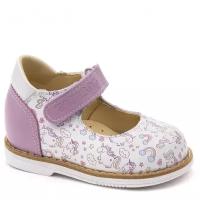 Туфли Tapiboo, размер 19, белый, фиолетовый