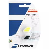 Виброгаситель Babolat Flag Damp 2шт Черный/желтый 700032-142