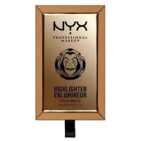 NYX professional makeup Хайлайтер для лица и тела La Casa De Papel Money Heist Gold Bar Highlighter, Classic Gold