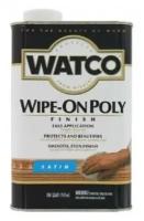 WATCO (Ватко). Wipe-On Poly Полироль для дерева полуматовая 0,946 л