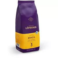 Кофе в зёрнах Lofbergs Brazil 1кг