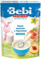 Bebi Каша овсяная с персиком с молоком, 200гр