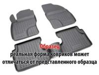 Коврики 3D в салон NISSAN Qashqai (J11F), 2015-, сборка РФ, 4 шт. (полиуретан) Novline / Element CARNIS00061