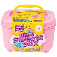 Набор для создания и дизайна слаймов SLIME SWEETS BOX 55 элементов GENIO KIDS NOL_09