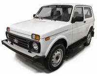 Пороги на автомобиль "Black" Rival ВАЗ 2121 (4x4) 3-дв. (вкл.Urban) 1977-2019 2019-н.в./Lada Niva Legend 2121 2021-н.в., 128 см, 2 шт., F128ALB.6004.1