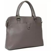 Женская кожаная сумка-портфель Palio 16271A-025 grey