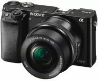 Фотоаппарат Sony Alpha A6000 kit 16-50 f/3.5-5.6 OSS, черный ((