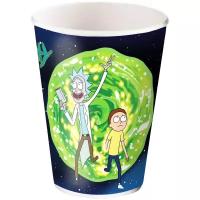 Rick and Morty. Набор бумажных стаканов-1, 6 шт*330 мл