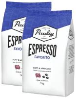 Кофе в зернах Paulig Espresso Favorito