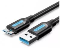 Vention Кабель micro USB 3.0 AM (папа) / micro B (папа), переходник для внешнего жесткого диска, 50 см, арт. COPBD