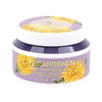 Питательный крем для лица с экстрактом хризантемы Jigott Chrysanthemum Flower Nourishing Cream 100мл