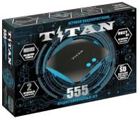 Игровая приставка Titan 555 игр (8 bit, 16 bit, HDMI) Чёрная